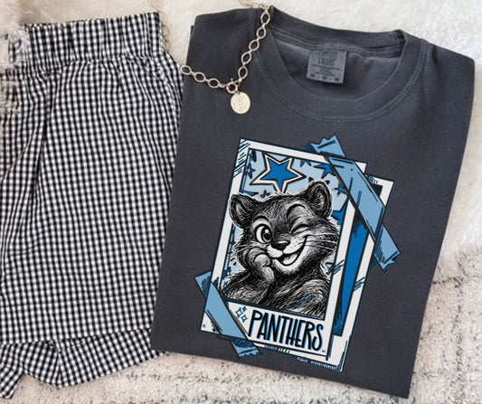 Panthers - Carolina Blue (Cutie Patootie Mascots) - DTF