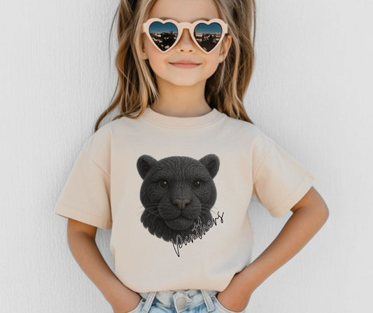 Panthers (Faux Yarn Mascot) - DTF