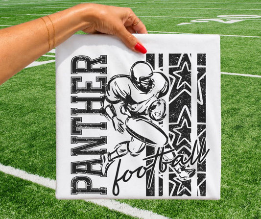 Panthers (Football Season Mascot) - DTF