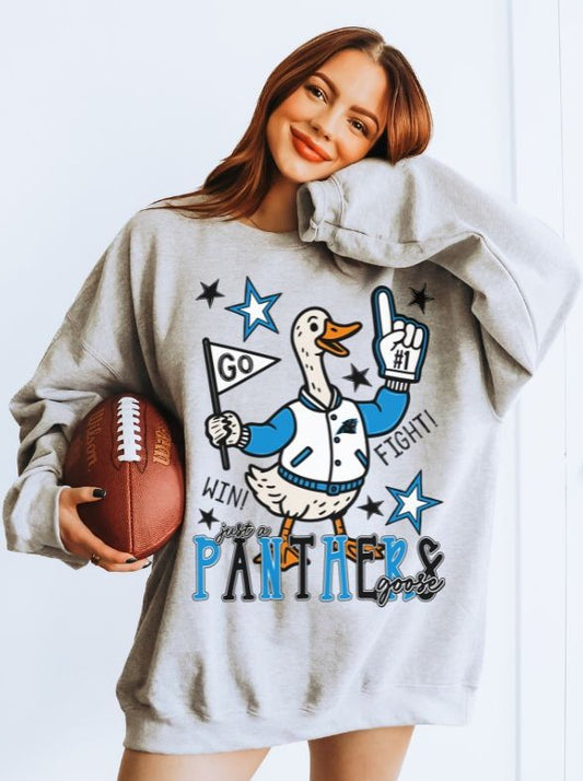 Just a PANTHERS Goose - DTF