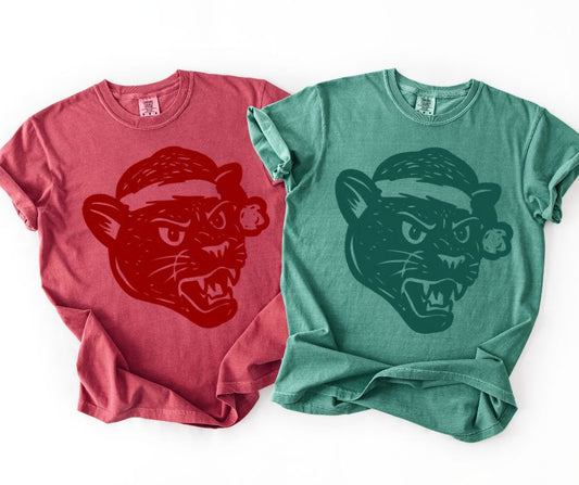 Panthers (Christmas Doodle Mascot) - DTF