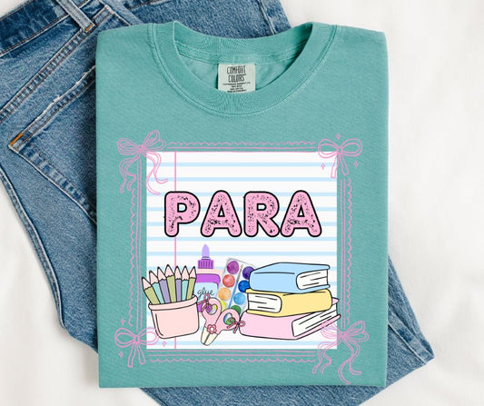 Para (School Staff Coquette Grade Levels/Occupations) - DTF