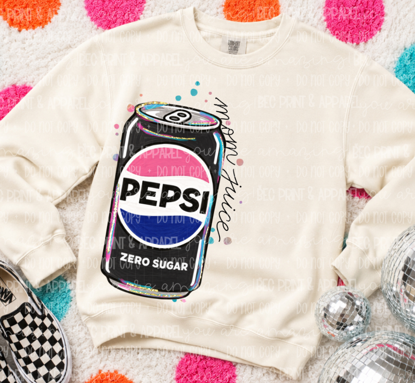 Mom Juice (pepsi zero) - DTF