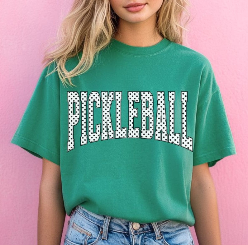 Pickleball (Arched Polka Dots) - DTF