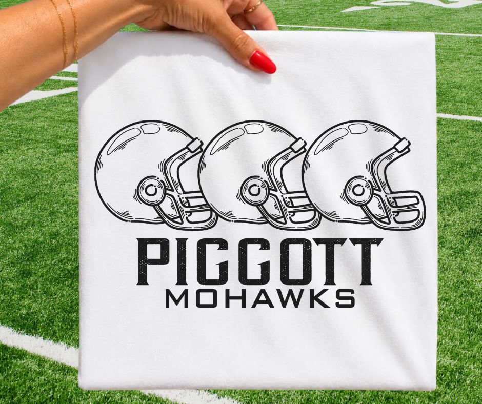 Mohawks (Pigskin Mascot) - DTF