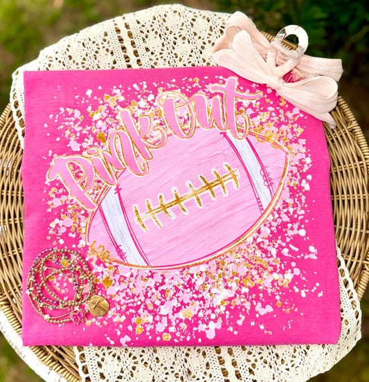 Pink Out Splatter - DTF