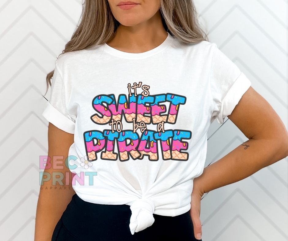 Pirate (Sweet to be a - Mascot) - DTF