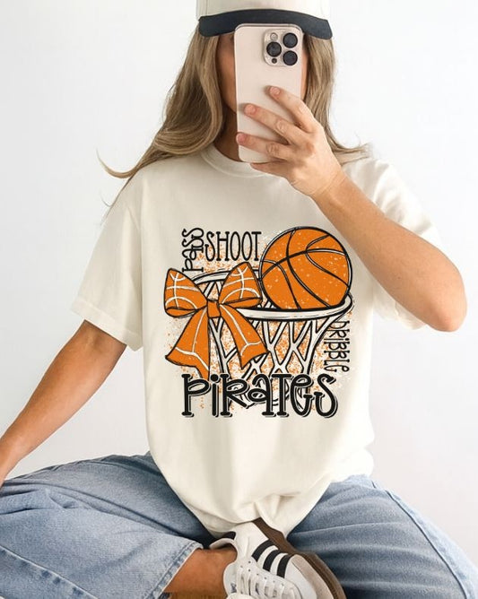 Pirates (Hoop Bow Mascot)  - DTF