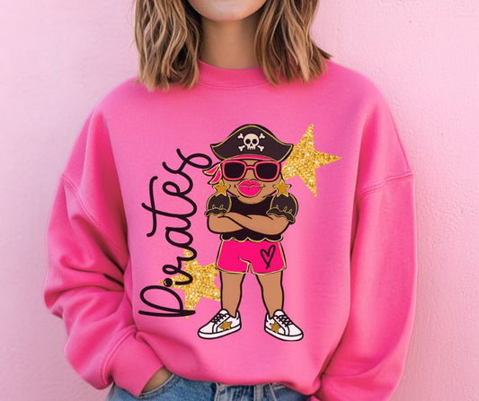 Pirates (Glitzy Mascots) - DTF