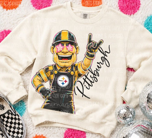 Pittsburgh (Rockin NFL Mascot) - DTF