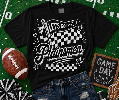 Plainsmen (Lets Go Doodle Check Mascot) - DTF