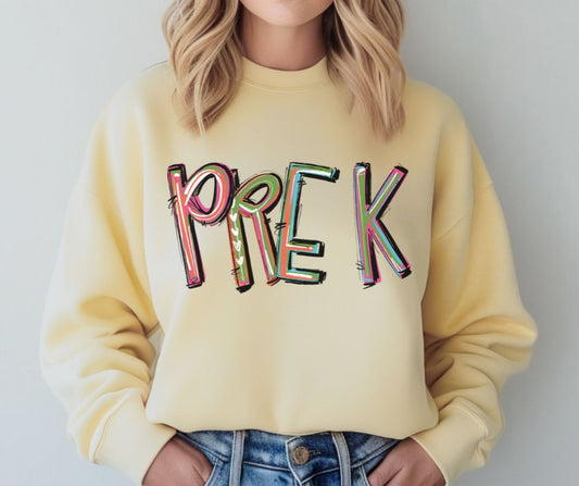 Pre-K (Pixie School Set) - DTF