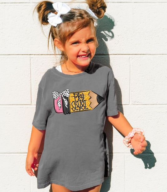 PreSchool (School Pencil Doodle Collection) - DTF