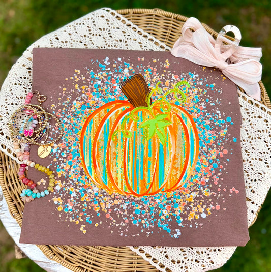 Pumpkin Splatter - DTF