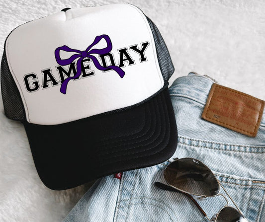 Game Day Coquette (Purple) - DTF
