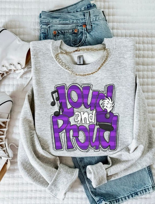 Loud and Proud Band (Purple) - DTF