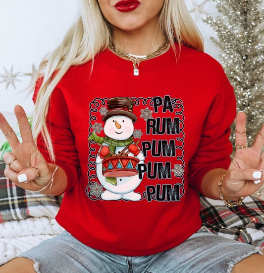 Drummer Boy (Pa Rum Pum Pum - red) - DTF