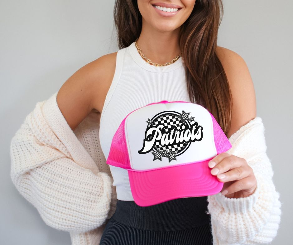 Patriots (Checkered Stars Mascot) - DTF