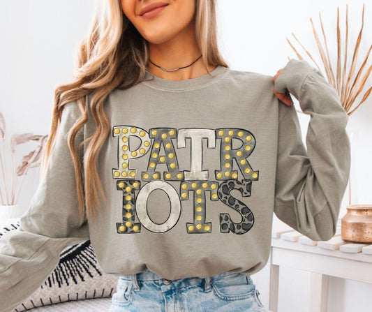 Patriots (Neutral Marquee Mascot) - DTF