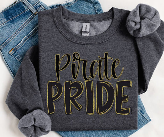 Pirate (Starry Pride - Black/Gold) - DTF