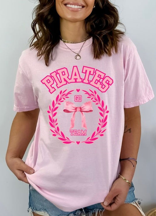 Pirates (Coquette Pink Bows) - DTF