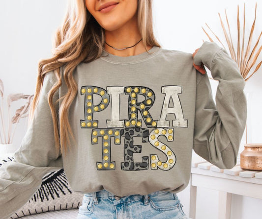 Pirates (Neutral Marquee Mascot) - DTF