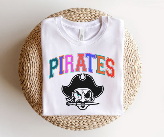 Pirates (multi-colored mascot) - DTF