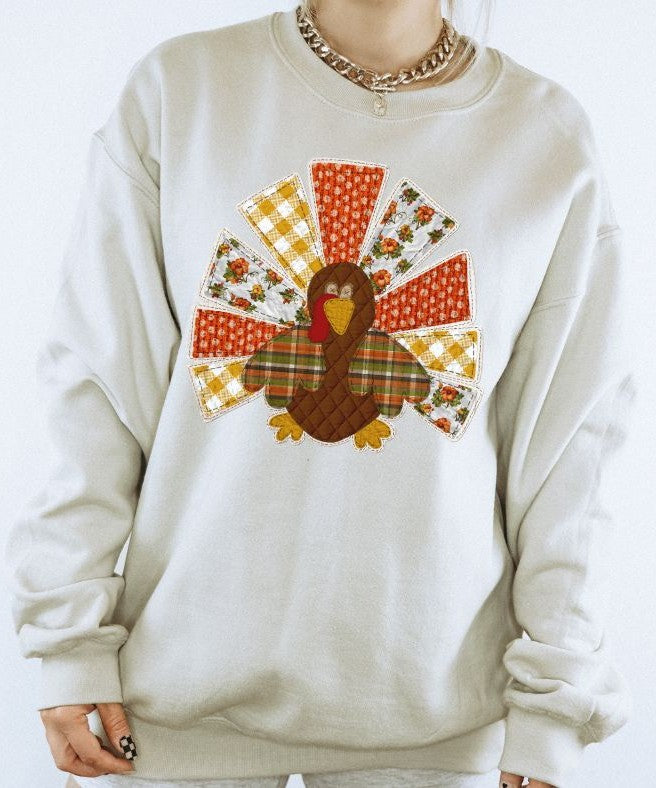 Quilted Turkey - DTF