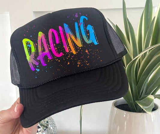 Racing (Bright Colored Graffiti Style Words) - DTF