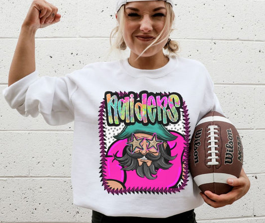 Raiders 2 (Pink Jersey Mascots) - DTF