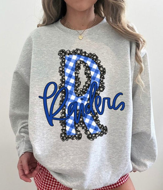 Raiders - Royal Blue (Daisy Ruffle Mascot) - DTF