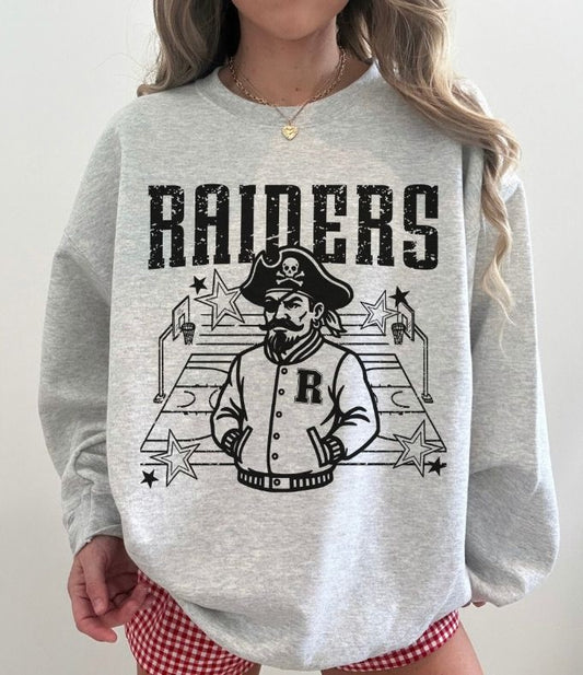 Raiders (Basketball Letterman Mascot) - DTF