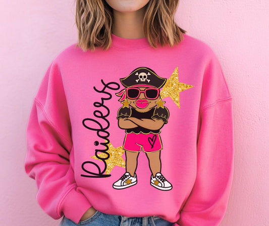 Raiders (Glitzy Mascots) - DTF