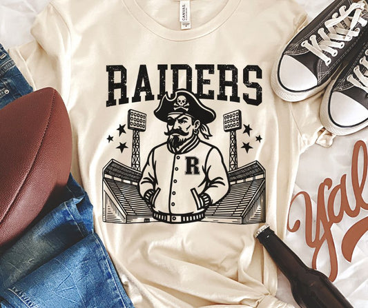 Raiders (Letterman Mascots) - DTF