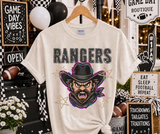 Rangers (Grunge Varsity Mascot) - DTF