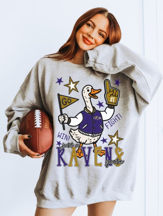 Just a RAVENS Goose - DTF