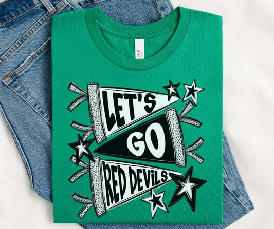 Red Devils (Let's Go Pennant Mascot) - DTF