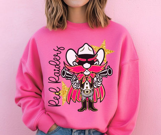 Red Raiders (Glitzy Mascots) - DTF