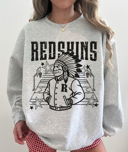 Redskins (Basketball Letterman Mascot) - DTF