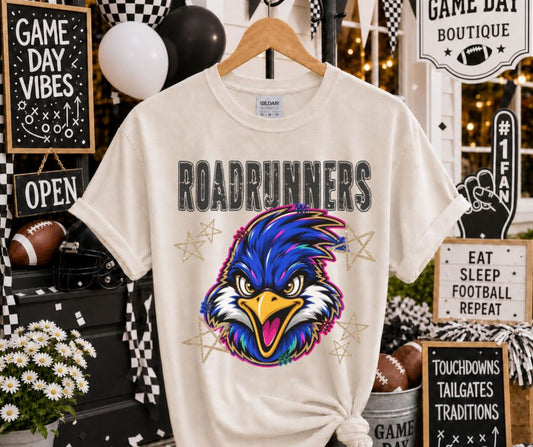 Roadrunners (Grunge Varsity Mascot) - DTF