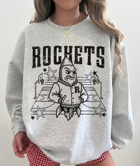 Rockets (Basketball Letterman Mascot) - DTF