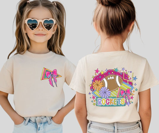 Rockets (Silver Shimmer Football Mascots) - DTF
