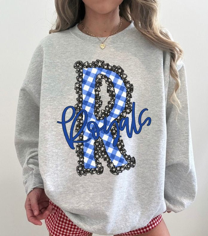 Royals - Royal Blue (Daisy Ruffle Mascot) - DTF
