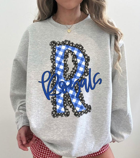 Royals - Royal Blue (Daisy Ruffle Mascot) - DTF