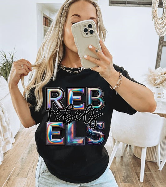 Rebels (Holographic Mascots) - DTF