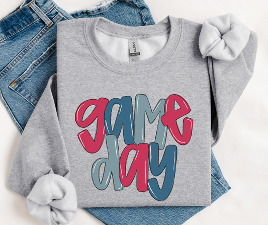 Game Day (Red/Blue) - DTF