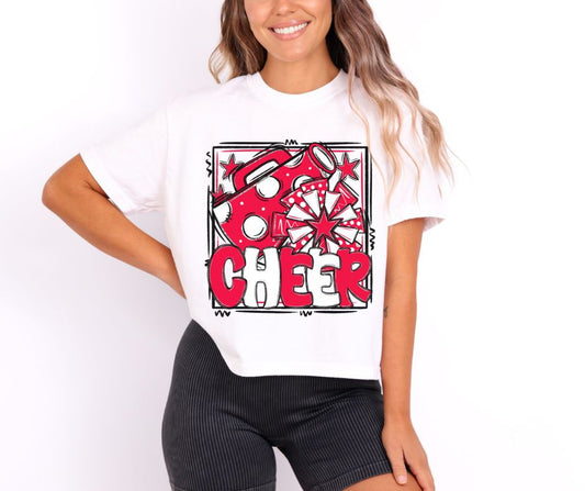 Cheer Collection (red, white) - DTF
