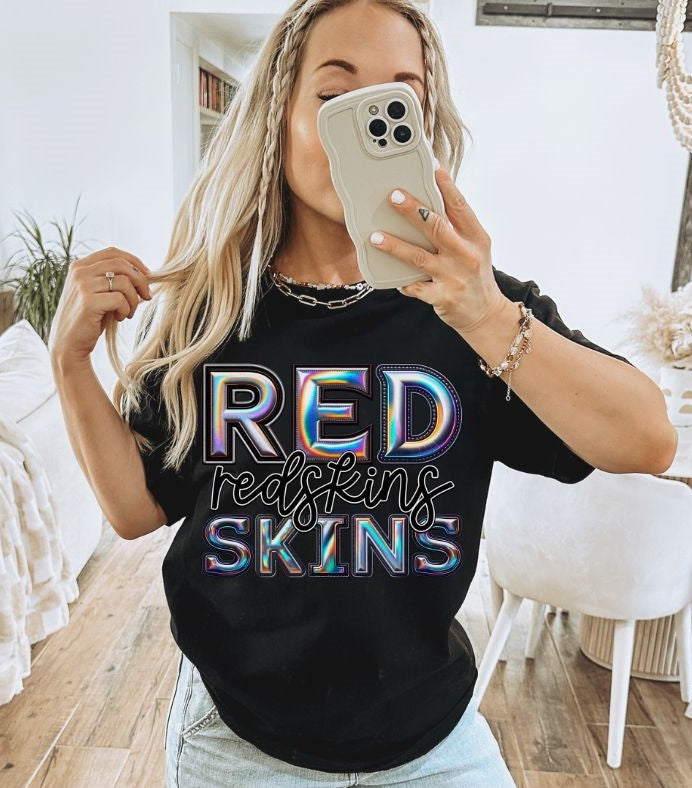 Redskins (Holographic Mascots) - DTF