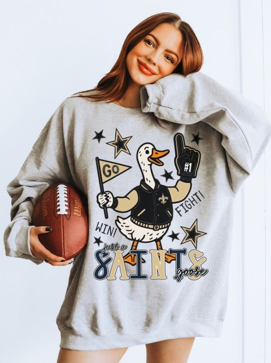 Just a SAINTS Goose - DTF