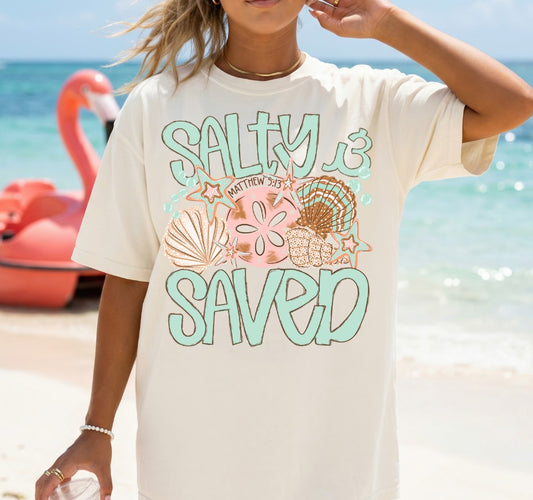 Salty and Saved - DTF